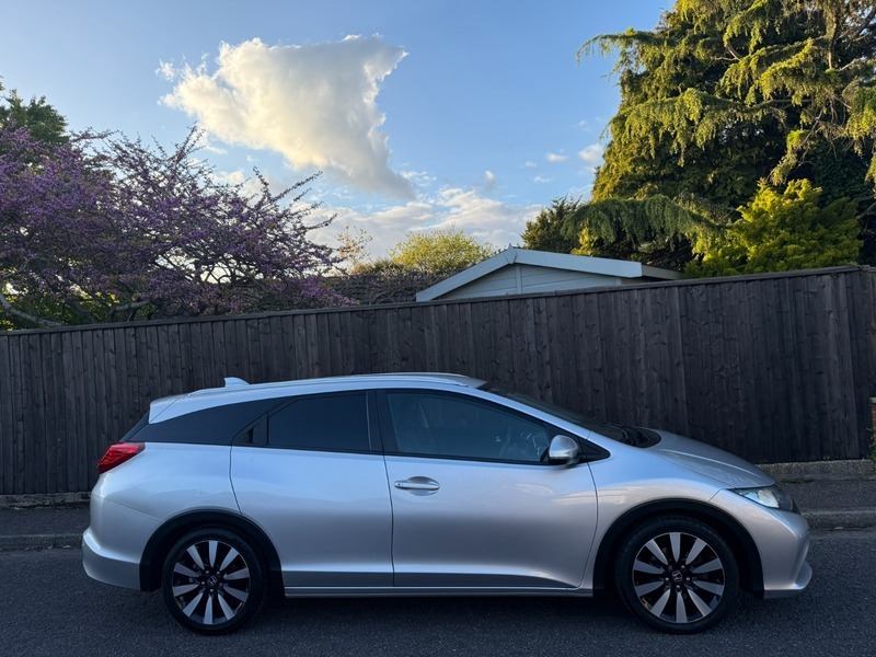 Honda Civic I-vtec Sr Tourer Silver #2