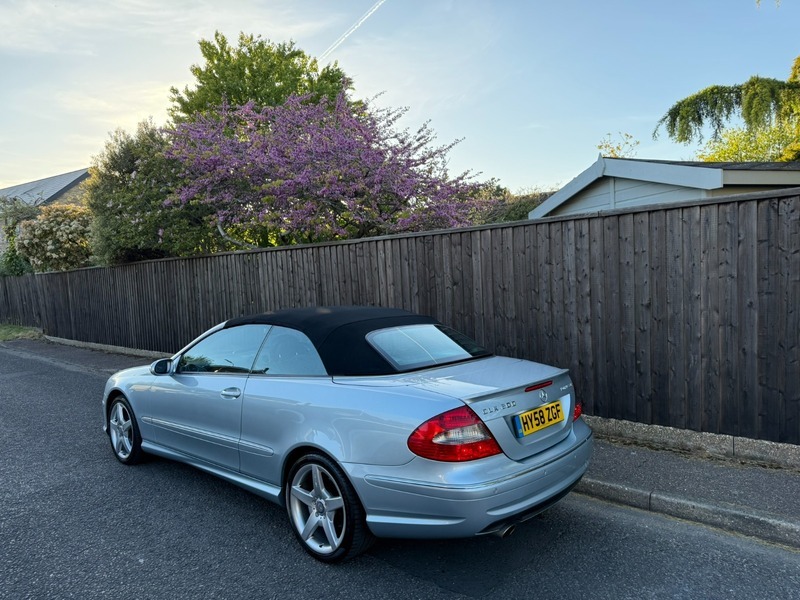 Mercedes-Benz CLK Clk200k Sport Silver #6