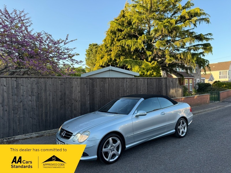 Mercedes-Benz CLK Clk200k Sport Silver