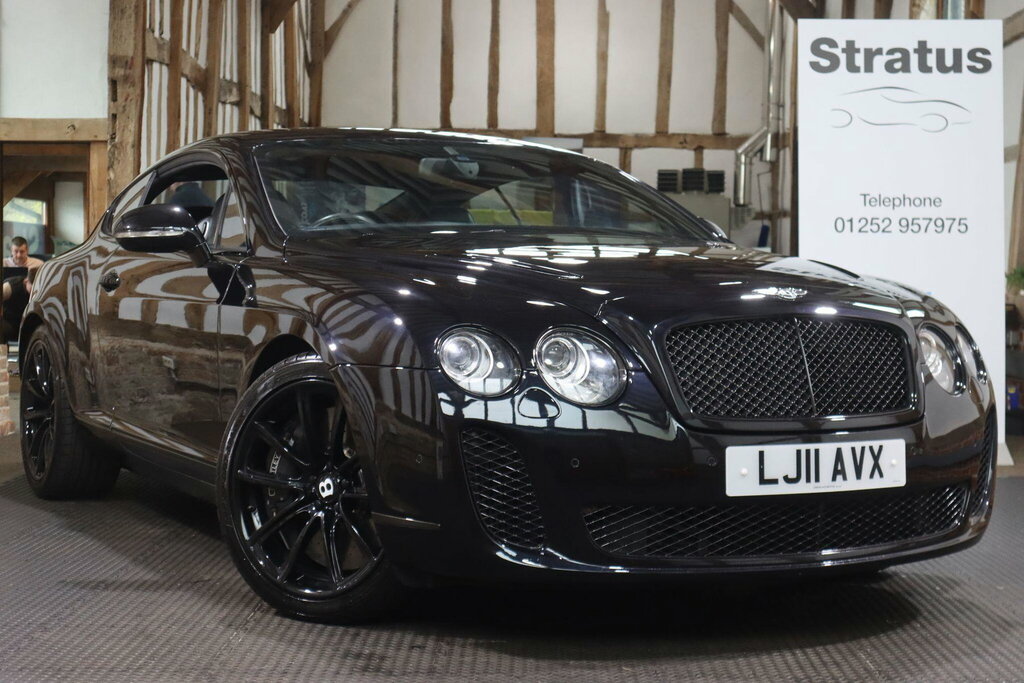 Bentley Continental Gt 6.0 Gt Supersports Black
