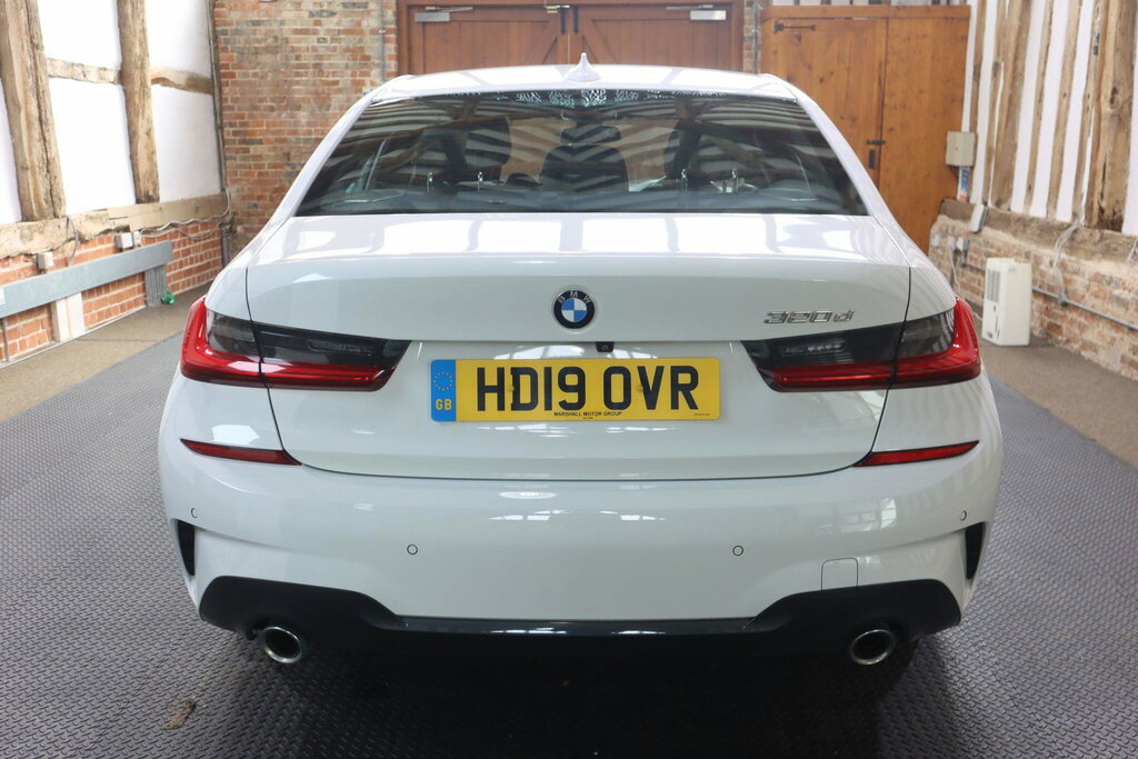 BMW 3 Series 2.0 320D M Sport Euro 6 S S HD19OVR White #5