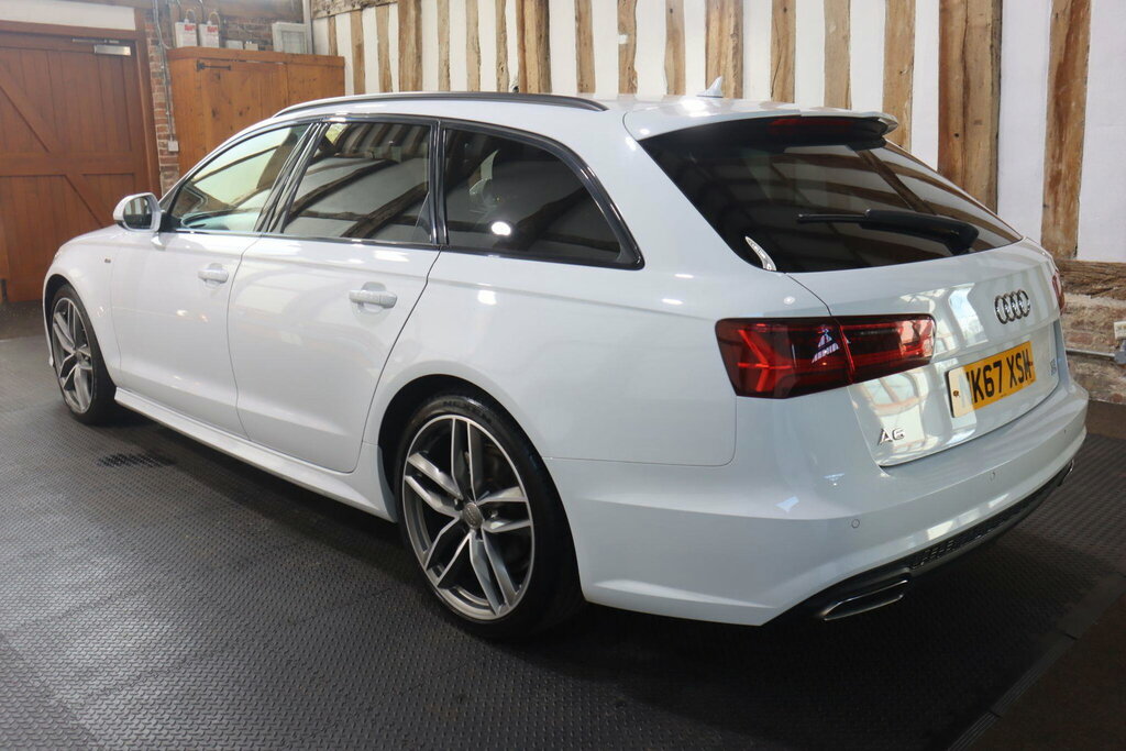 Audi A6 Avant 2.0 Tdi Ultra Black Edition S Tronic Euro 6 S S NK67XSM White #4
