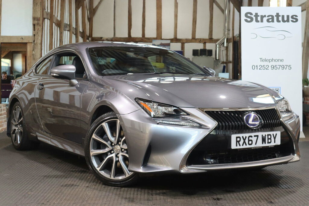 Lexus RC 2.5 300H Premier Cvt Euro 6 S S Grey