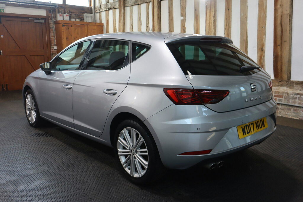 Seat Leon 1.4 Ecotsi Xcellence Technology Dsg Euro 6 S S 5 WD17NUW Silver #4