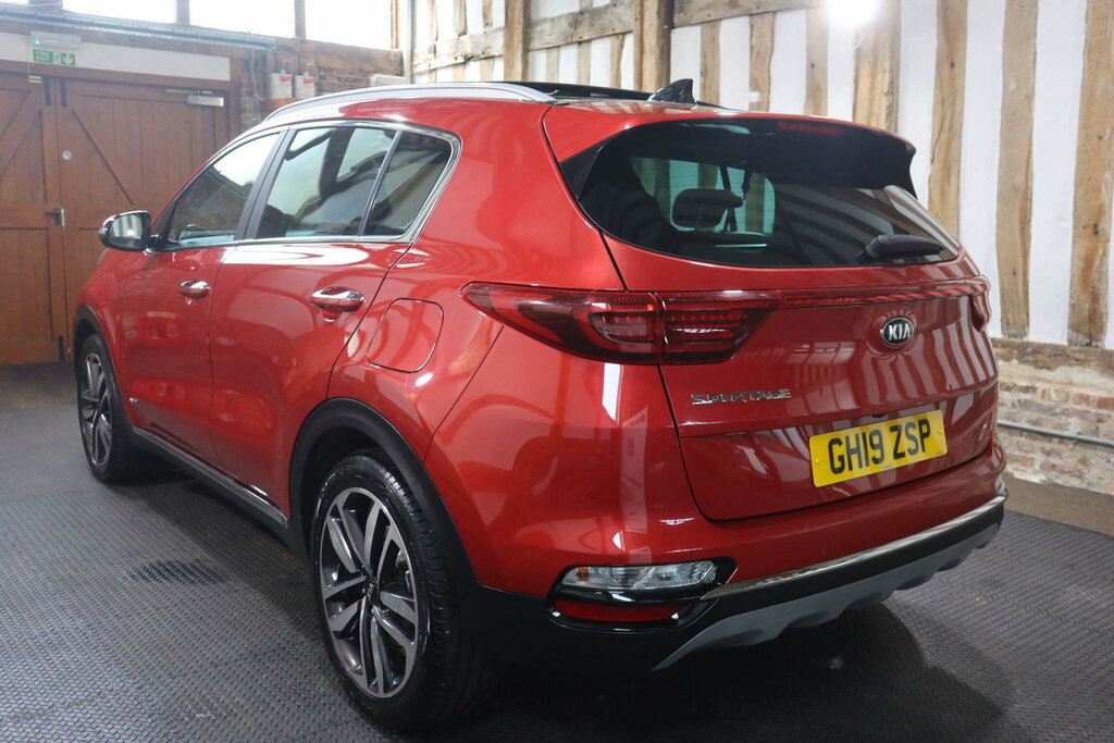 Kia Sportage 1.6 T-gdi 4 Dct Awd Euro 6 S S GH19ZSP Red #4