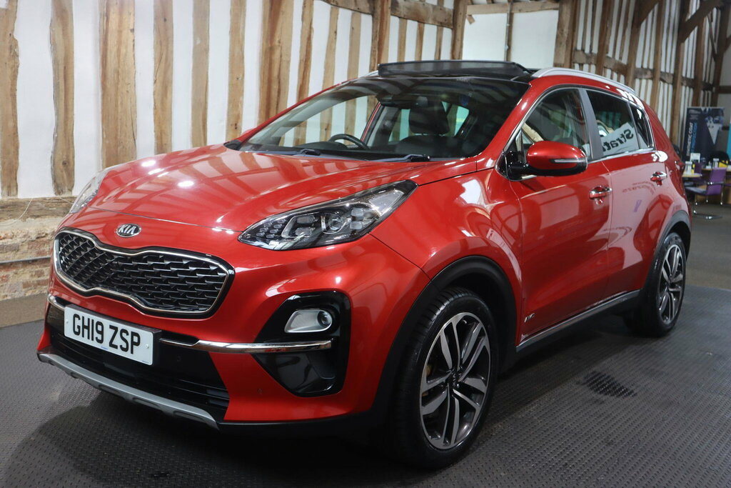 Kia Sportage 1.6 T-gdi 4 Dct Awd Euro 6 S S GH19ZSP Red #3