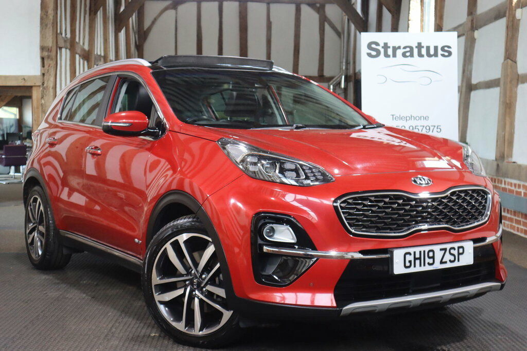 Kia Sportage 1.6 T-gdi 4 Dct Awd Euro 6 S S Red