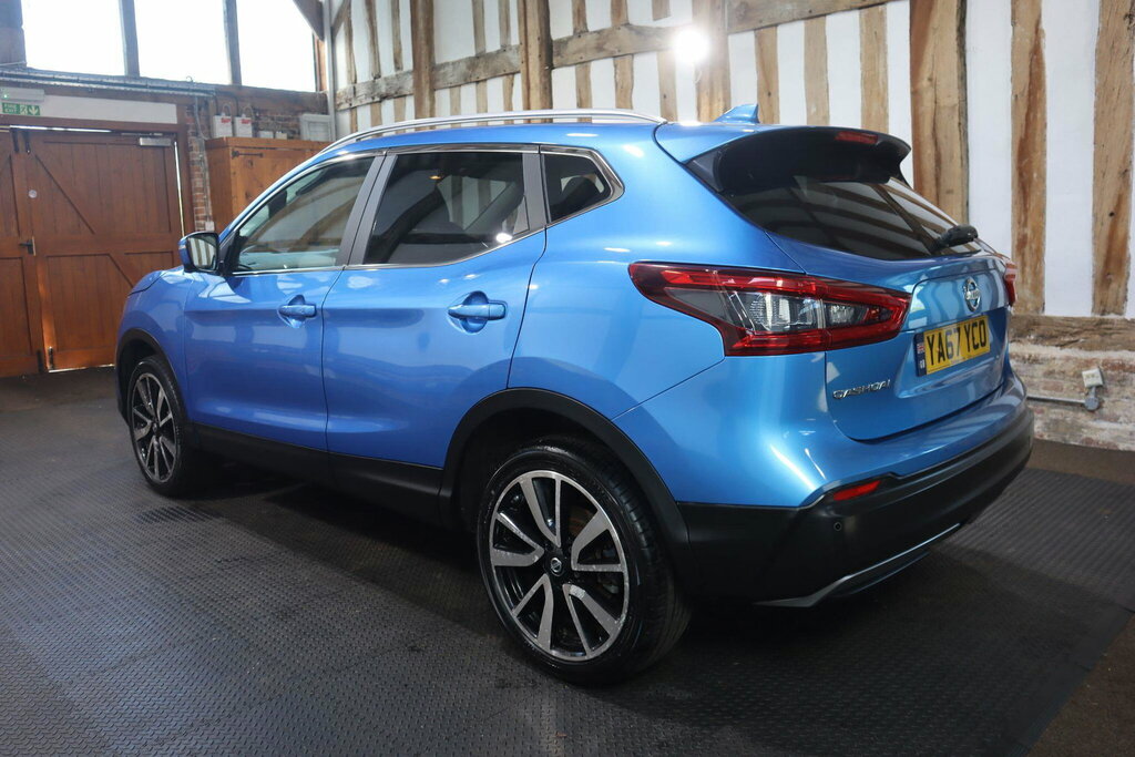 Nissan Qashqai 1.5 Dci Tekna Euro 6 S S YA67YCO Blue #4