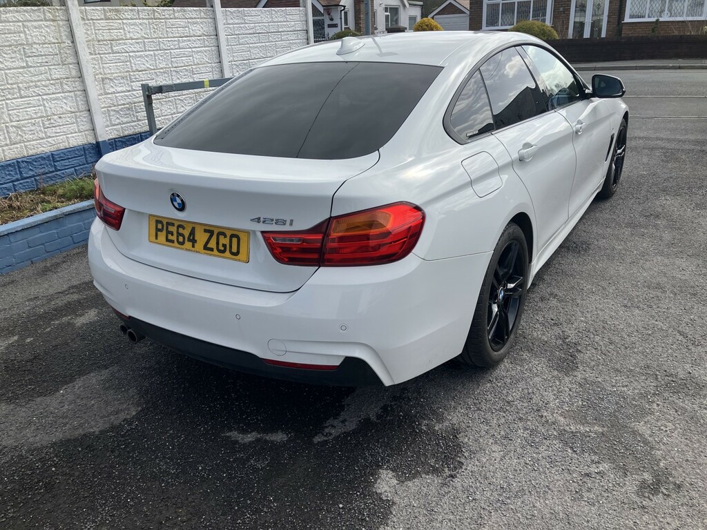 BMW 4 Series Gran Coupe Hatchback 2.0 428I M Sport Gran Coupe 201464 White #3