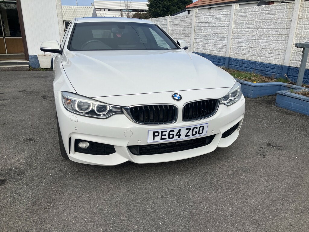 BMW 4 Series Gran Coupe Hatchback 2.0 428I M Sport Gran Coupe 201464 White #6