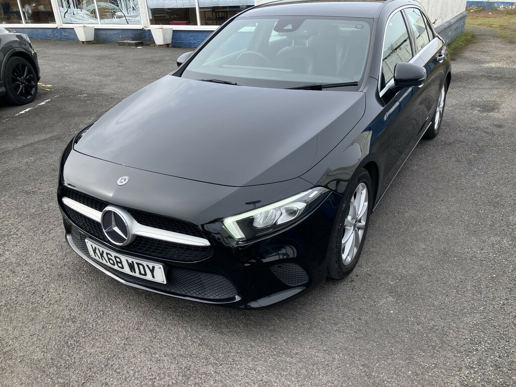 Mercedes-Benz A Class Hatchback 1.5 A180d Sport 201968 KK68WDY Black #5