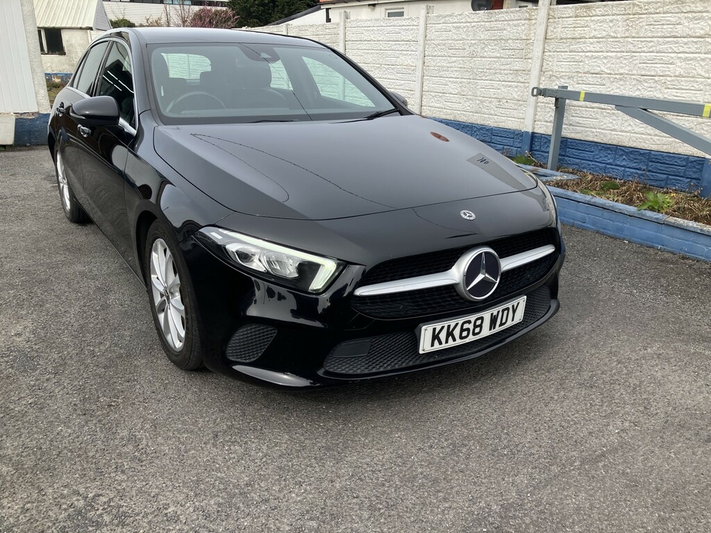 Mercedes-Benz A Class Hatchback 1.5 A180d Sport 201968 KK68WDY Black #6