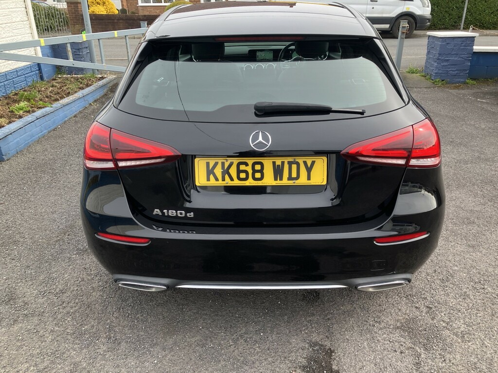 Mercedes-Benz A Class Hatchback 1.5 A180d Sport 201968 KK68WDY Black #3