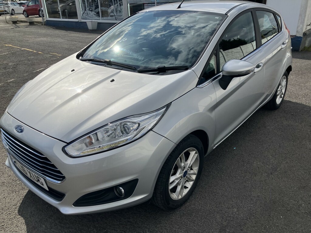 Ford Fiesta Hatchback 1.3 Zetec 201616 FL16XUG Silver #5