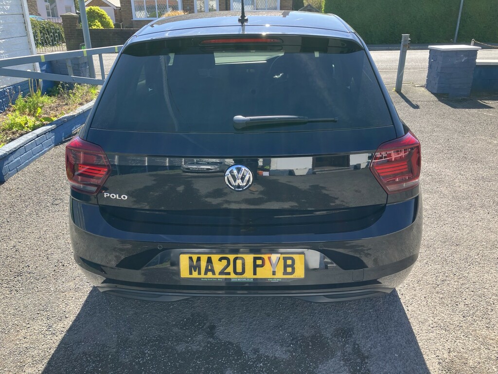 Volkswagen Polo Hatchback 1.0 Tsi Match 202020 MA20PYB Black #3