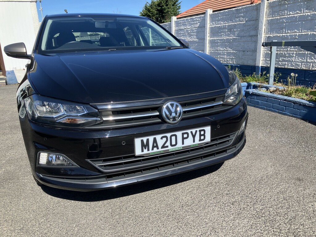 Volkswagen Polo Hatchback 1.0 Tsi Match 202020 MA20PYB Black #5