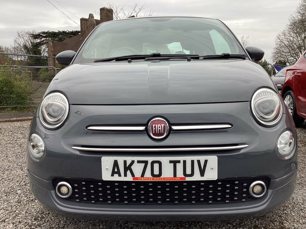 Fiat 500 1.0 Mhev Lounge Hatchback Euro 6 AK70TUV Grey #5