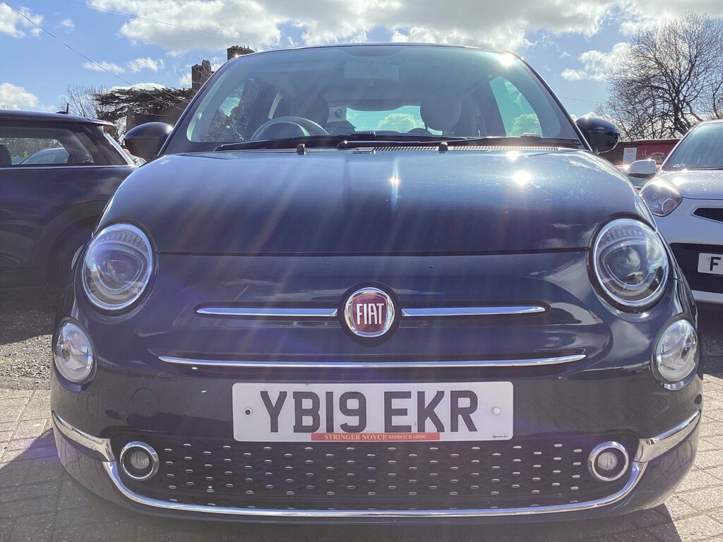 Fiat 500 1.2 Lounge Hatchback Euro 6 Ss YB19EKR Blue #5