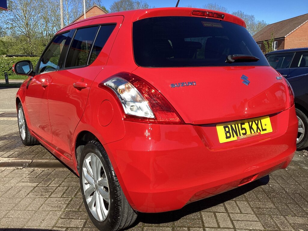 Suzuki Swift 1.2 Sz4 Hatchback Euro 5 94 Ps Red #4