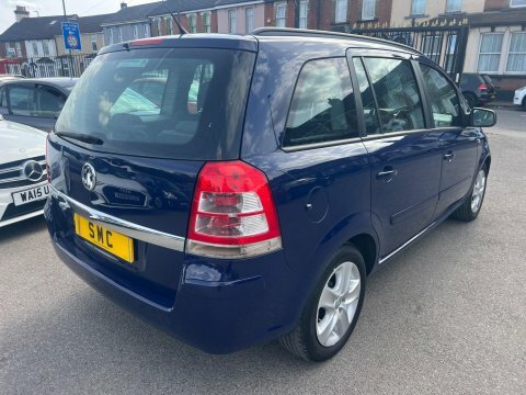 Vauxhall Zafira 1.6 16V Exclusiv HX13YWD Blue #5