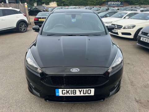 Ford Focus 1.0T Ecoboost St-line GK18YUO Black #2