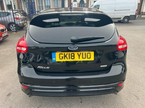 Ford Focus 1.0T Ecoboost St-line GK18YUO Black #4