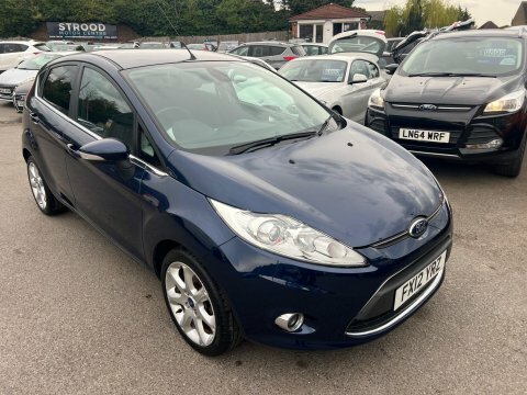 Ford Fiesta 1.4 Titanium FX12YRZ Blue