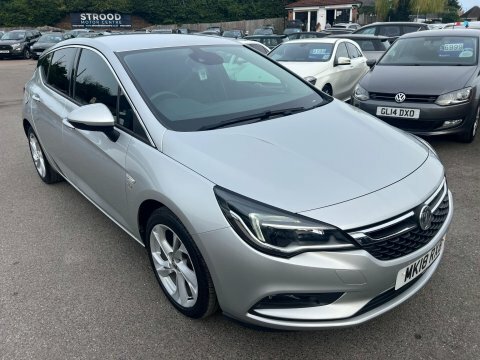 Vauxhall Astra 1.4I Turbo Sri Silver