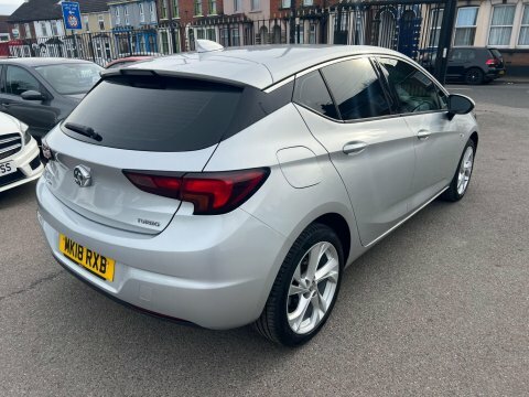 Vauxhall Astra 1.4I Turbo Sri MK18RXB Silver #5