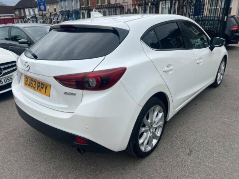 Mazda 3 2.0 Skyactiv-g Sport BJ63RPY White #5