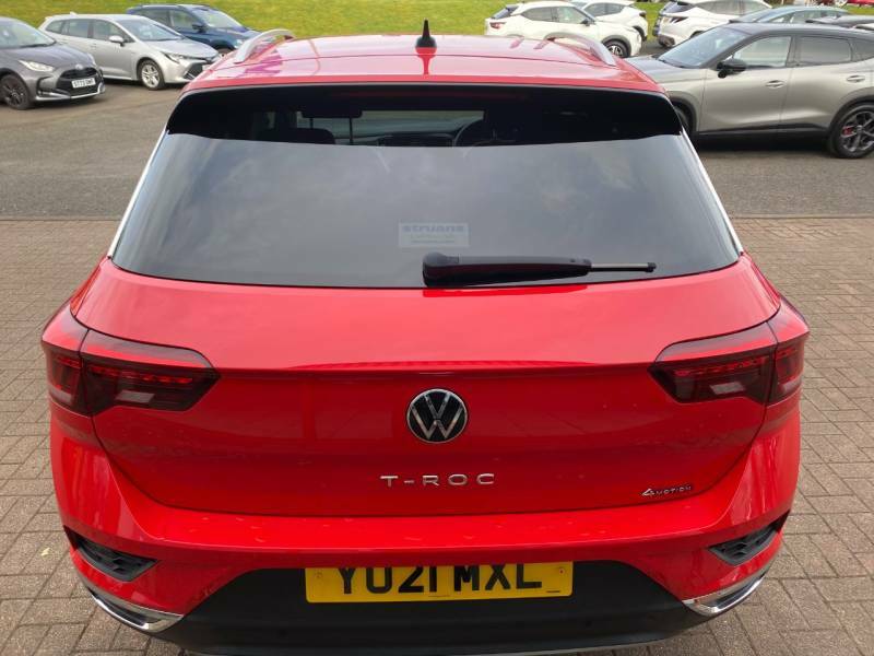 Volkswagen T-Roc Sel 2.0 Tsi 4Motion Dsg - 2021 21 YO21MXL Red #5
