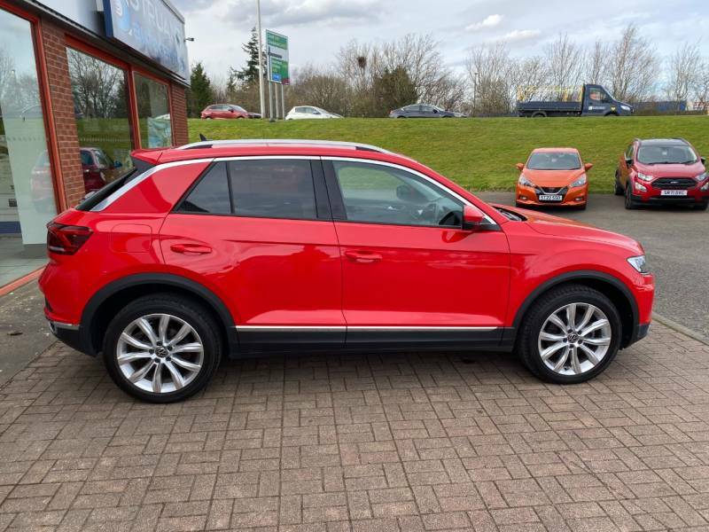 Volkswagen T-Roc Sel 2.0 Tsi 4Motion Dsg - 2021 21 YO21MXL Red #6