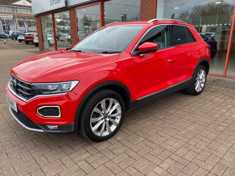 Volkswagen T-Roc Sel 2.0 Tsi 4Motion Dsg - 2021 21 Red
