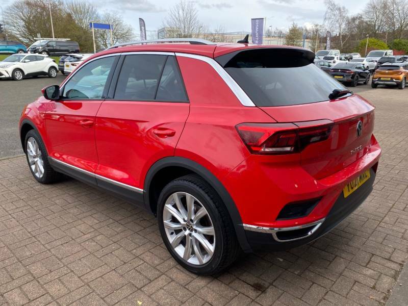 Volkswagen T-Roc Sel 2.0 Tsi 4Motion Dsg - 2021 21 YO21MXL Red #4
