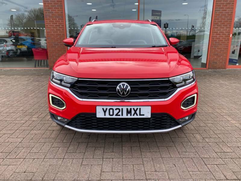Volkswagen T-Roc Sel 2.0 Tsi 4Motion Dsg - 2021 21 YO21MXL Red #2