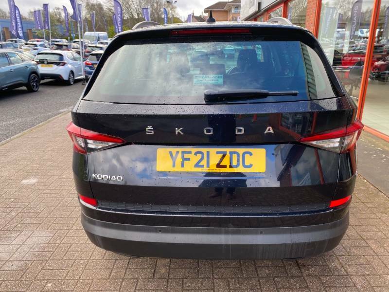 Skoda Kodiaq Se L 1.5 Tsi Dsg 7 Seat - 2021 21 YF21ZDC Black #4