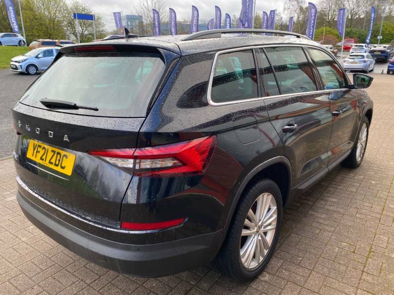 Skoda Kodiaq Se L 1.5 Tsi Dsg 7 Seat - 2021 21 YF21ZDC Black #3