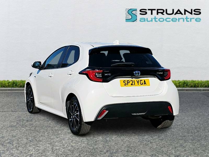 Toyota Yaris Design 1.5 Hybrid Cvt - 2021 21 SP21YGA White #2
