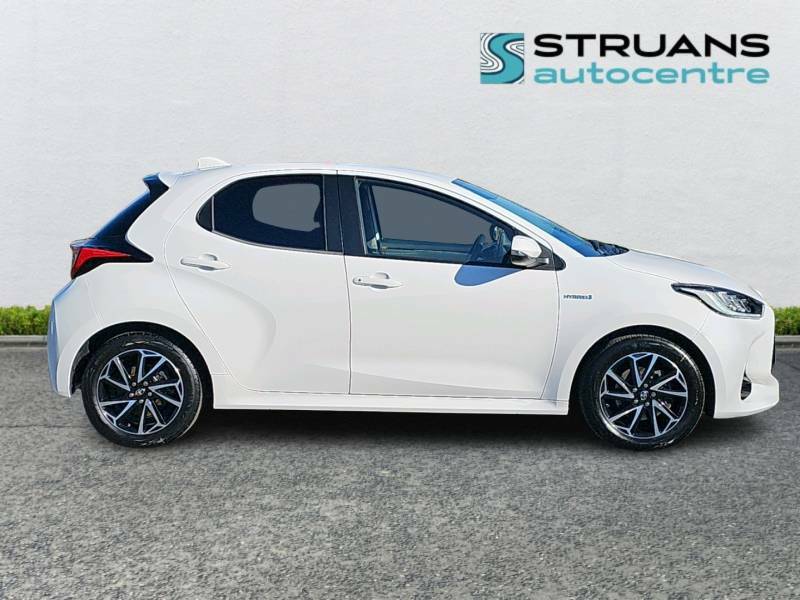Toyota Yaris Design 1.5 Hybrid Cvt - 2021 21 SP21YGA White #5