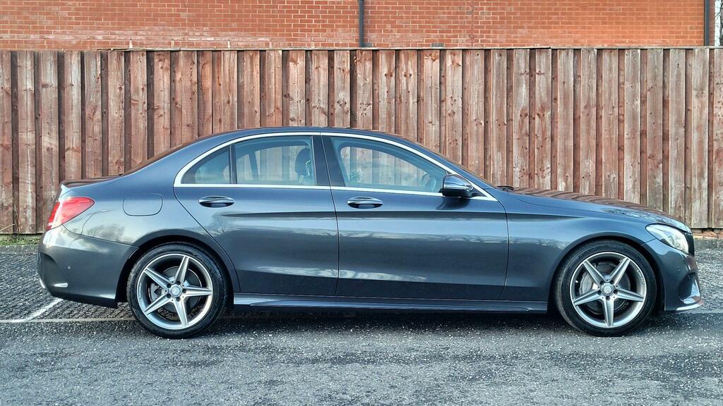 Mercedes-Benz C Class 2.1 C220d Amg Line Euro 6 Ss OY65PXB Grey #6