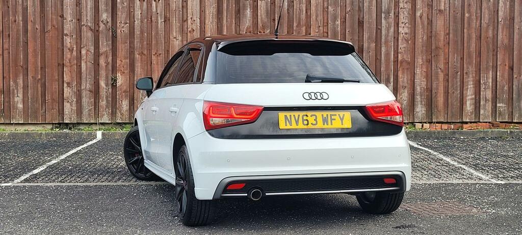 Audi A1 1.6 Tdi S Line Style Edition Sportback Euro 5 Ss NV63WFY White #5