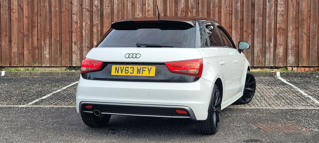 Audi A1 1.6 Tdi S Line Style Edition Sportback Euro 5 Ss NV63WFY White #4