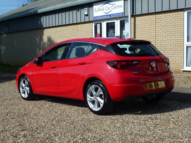 Vauxhall Astra 1.4I Turbo Sri Hatchback NA18WLE Red #2