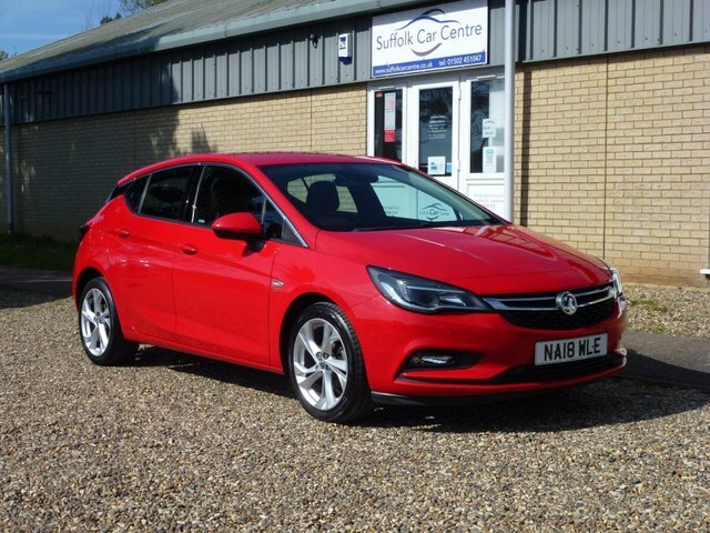 Vauxhall Astra 1.4I Turbo Sri Hatchback NA18WLE Red #6