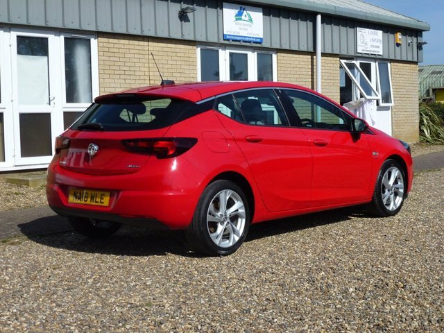 Vauxhall Astra 1.4I Turbo Sri Hatchback NA18WLE Red #5