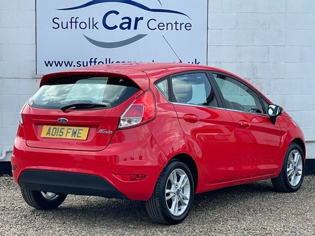 Ford Fiesta 1.25 Zetec Hatchback AO15FWE Red #6