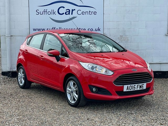 Ford Fiesta 1.25 Zetec Hatchback AO15FWE Red #5