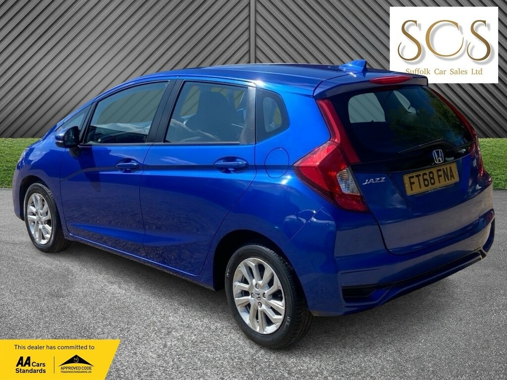 Honda Jazz Hatchback 1.3 I-vtec Se 201868 FT68FNA Blue #5