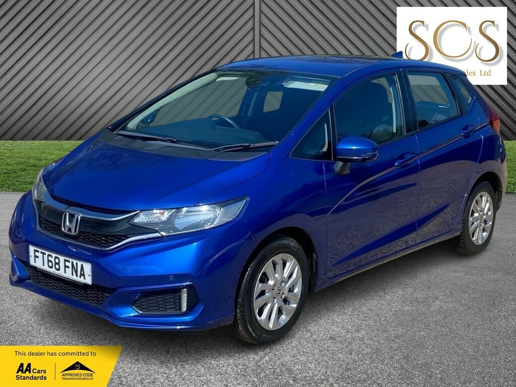 Honda Jazz Hatchback 1.3 I-vtec Se 201868 FT68FNA Blue #3