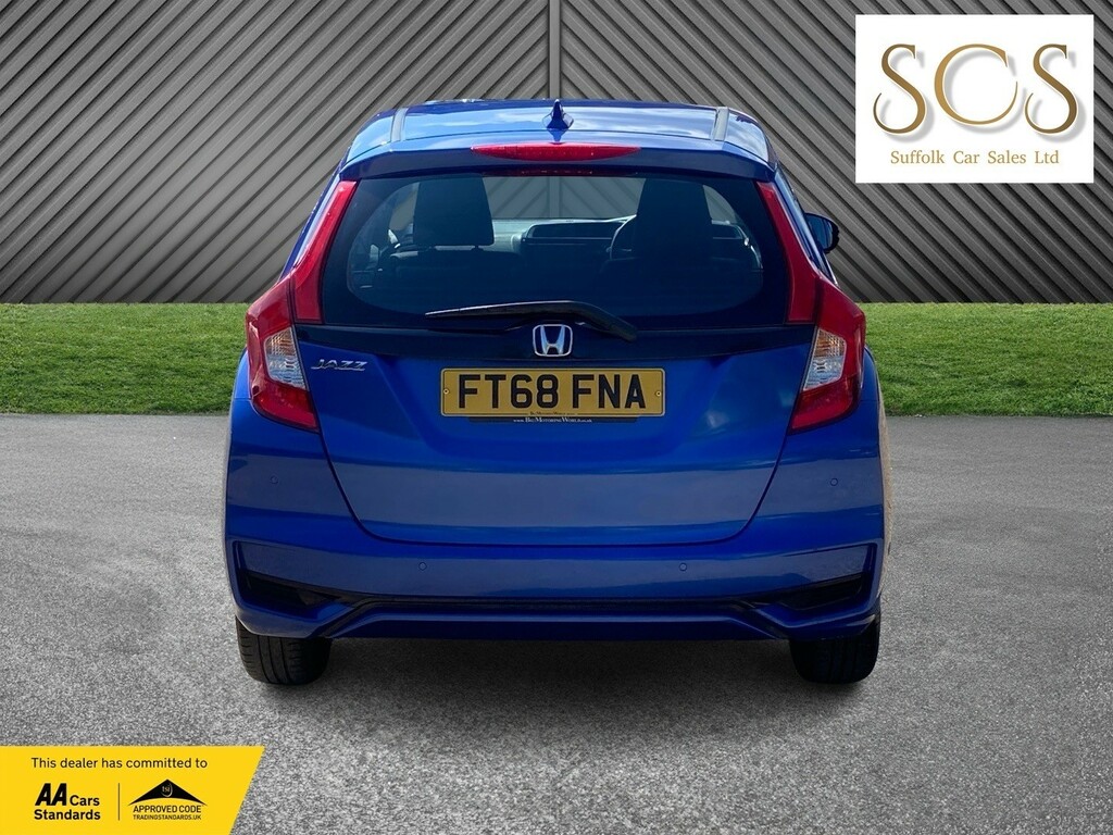 Honda Jazz Hatchback 1.3 I-vtec Se 201868 FT68FNA Blue #6